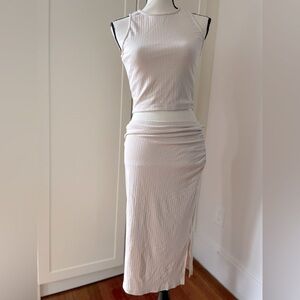 2 piece shirt and skirt